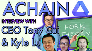 Interview with Achain CEO Tony Cui & Kyle Lu by BlockchainBrad