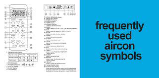 This symbol means that electrical and electronic products and batteries shall not be mixed with unsorted household waste. 29 Air Conditioner Modes Symbols Meaning Explained