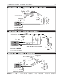 Msd 6al hei wiring diagram collection msd 6al wiring diagram v8 electrical drawing wiring diagram. Ford Ignitions Wiring A Ford Tfi Without Harness Msd 5520 Street Fire Ignition Control Installation User Manual Page 7 12
