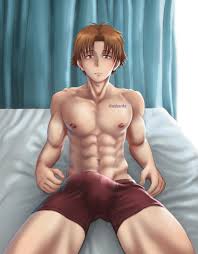 Anime guy bulge