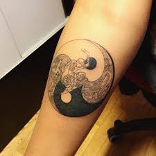 Ornamental Yin And Yang Gorgeous Tattoos Tattoos Sick Tattoo