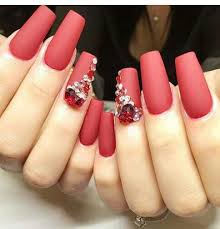 Ahorra con nuestra opción de envío gratis. Unas Rojo Mate Disenos De Unas Disenos De Unas Ideas De Unas