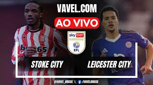 Stoke City x Leicester City AO VIVO, jogo em tempo real pela EFL Championship