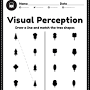 Visual perception activities worksheets from www.tuktukdesign.com
