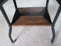 Old Typewriter Desk Gets A Makeover Scavenger Chic Vintage Industrial Furniture Redo Furniture Repurposed Furniture