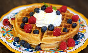 For this recipe you will need a waffle iron. Belgian Waffle