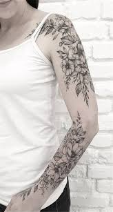 Half sleeve tattoos are known to leave quite the impression and statement since they cover a large amount of your skin while including intricate detailing. 45 Gorgeous And Stunning Sleeve Floral Tattoo To Make You Stylish Women Fashion Lifestyle Blog Shinecoco Com