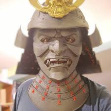 Samurai Kabuto Helmet Japanese Warior 3D Print Model STL File