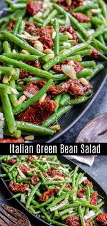 This Delicious Italian Green Bean Salad Is A Cold Green Bean Salad T Thanksgiving Side Dishes Healthy Thanksgiving Recipes Side Dishes Green Bean Salad Recipes
