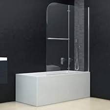 Questa parete doccia singola da installare su vasca da bagno è realizzata in vetro trasparente 6 mm. Amazon It Vetro Per Vasca Da Bagno