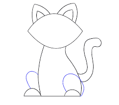 Serie enfant celeste e rosa e la serie fantasy. How To Draw A Simple Cat Easy Drawing Guides