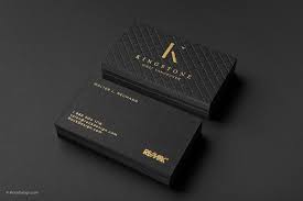Luxury Realtor Triplex With Gold Foil Business Card Template Kingstone Rockdesign Lu Luxury Business Cards Gold Foil Business Cards Printing Business Cards