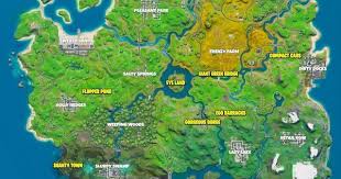 Fortnite Landmark Locations How To Visit 5 Landmarks In A Single Match Fortnite Challenges Trick Shots