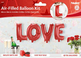 I just got out today. Ballon Set Love Folienballon Valentinstag Real De