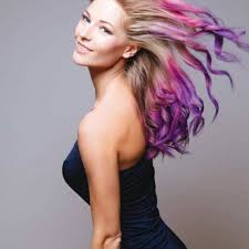 Unlike standard dye jobs, dip dyes allow you to show off a new color while keeping your roots in tact. 22 Ways To Style Purple Ombre Hair In 2019