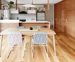 open plan retro inspired kitchen reno