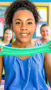 We taught Slime School + Meet and Greet!😁, @sloomooinstitute , ➡️ btw, the  McClure Twins Shimmer and Shine Slime Bundle is the BEST slime! , (Link in  bio), #slime #slimevideo #meetandgreet