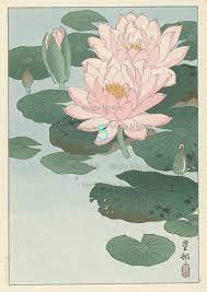 Japanese Art Ukiyoe Flower Lotus Tulip Carnation Iris Peony Etsy In 2021 Botanical Art Prints Flower Prints Art Botanical Art