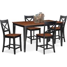 Nantucket Counter Height Dining Table And 4 Dining Chairs In 2020 Counter Height Dining Table 4 Dining Chairs Dining Chairs
