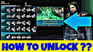 Shadow Of War All 124 Skills Of Talion Unlocked Middle Earth Shadow Of War Gameplay Youtube