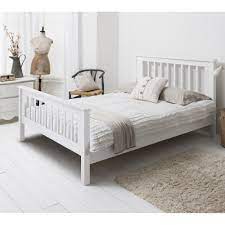 We also have queen farmhouse bed plans, and check out our full room build with this bed and matching nightstands. Hampshire Kingsize Bed Frame In White Noa Nani