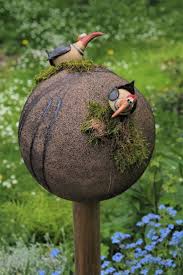 Spaziergang Durch Den Keramikgarten Beste Dekor Ideen Pottery Sculpture Pottery Animals Garden Pottery