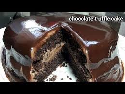 Eggless Chocolate Truffle Cake English Voice Over Pressure Cooker Cake Cake Without Oven Layer Cake Pressure Cooker Cake Chocolate Truffle Cake Cooker Cake