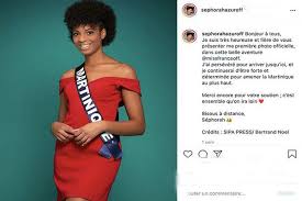 L'élection de miss martinique 2020 aura lieu à l'hôtel valmenière, de 16h à 18h dans des conditions très restreintes. Sephorah Azur Miss Martinique Prepare L Election De Miss France 2021 En