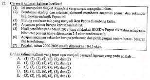 Jadi untuk mengenal siswa/ pelajar kelas 3 sd/mi tentang perkembangan teknologi yang terdapat pada tema 7. Mengurutkan Kalimat Acak Paragraf Laporan Agar Menjadi Padu Pembahasan Soal Un 2019 Bahasa Indonesia Sma Nomor 22 Zuhri Indonesia