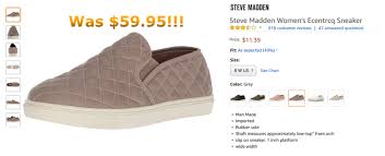 Steve Madden Womens Ecentrcq Sneaker A Better Amazon Agency