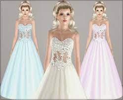 Pin By Emily Hansen On Sims 3 Clothing Sims 4 Wedding Dress Wedding Dresses Dresses