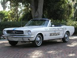 Image result for Pace Car White 1964 Mustang