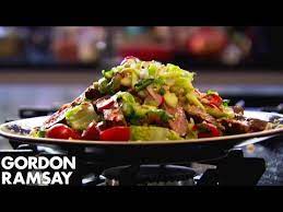 Cooking With Big Bold Spices Gordon Ramsay Youtube Gordon Ramsay Recipe Beef Salad Recipe Spicy Beef