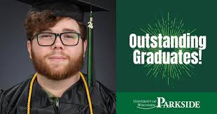 👏🎓Liam Simpson is a Communication major from Kenosha, WI. Liam is highly  regarded for his work as a videographer, filmmaker, and leader within the  UW-Parkside College of Arts and Humanities. Liam played