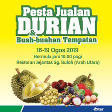 Berikut ialah senarai buah yang terdapat di malaysia. Plus Malaysia Berhad Na Twitterze Untuk Penggemar Durian Dan Buah Buahan Tempatan Pesta Jualan Durian Buah Buahan Tempatan Plus Kembali Lagi Jom Pakat Mai Ramai Ramai Harga Istimewa Juga Ditawarkan Untuk Anda Tau Tunggu