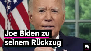 Joe Biden aus dem Oval Office zu seinem Rücktritt