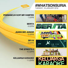 Minggu akhir dalam pembancuh kopi mr.vampire!!! Mediacorp Suria Selamat Tengah Hari Semua Jangan Lupa Facebook