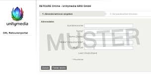 Vodafone rücksendeschein router zum ausdrucken : Unitymedia Retourenschein Online Ausfullen Und Ausdrucken