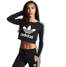 Long Sleeve Black Adidas Crop Top Long Sleeve Adidas Crop Top Blue Or Black Croptoplongsleeve Topsforwomenidea Adidas Black Blue Adidas Crop Top Adidas Long Sleeve Shirt Adidas Crop