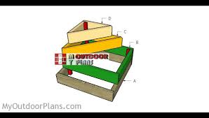See more ideas about outdoor gardens, garden design, landscape design. Tiered Garden Raised Bed Plans Myoutdoorplans Free Woodworking Plans And Projects Diy Shed Wooden Playhouse Pergola Bbq