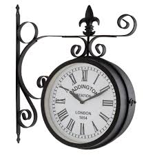 Garten Uhr Paddington Gartenuhr Wand Aussen Bahnhofsuhr Wanduhr Design Antik Neu Wanduhr Bahnhofsuhr Wanduhren