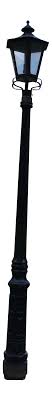 Antique Welsbach Street Lamp Cast Iron Pole Last Markdown Iron Lamp Post Street Lamp Street Lamp Post