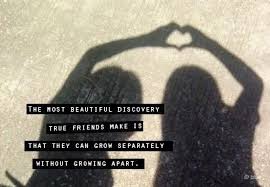 36 famous quotes about apart friends: Daily Quotes True Friends Can Grow Separately Without Growing Apart Inspirational Quotes Pictures Collection Of Inspiring Quotes Sayings Images Wordsonimages