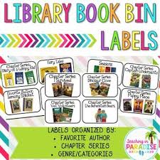 This File Contains Over 108 Labels To Organize Your Classroom Library These Labels Were Created To Hel Library Labels Book Bin Labels Classroom Library Labels