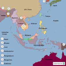 Mindestens 2 monate im voraus. Stepmap Lage Singapur Und Nachbarlander Landkarte Fur Asien