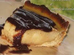 Tarte A La Banane Et Son Coulis De Chocolat Recette Ptitchef Recette Tarte Aux Bananes Chocolat Recette