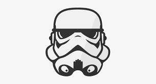 Stormtrooper helmet diy cardboard (pdf template). Star Wars Clipart Face Stormtrooper Helmet Car Sticker Transparent Png 341x366 Free Download On Nicepng