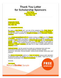 Not only does the card express your gratitude, but it also increases the chances that the donor will continue to support students in the future. Scholarship Thank You Letter Samples Free Ms Word Templates