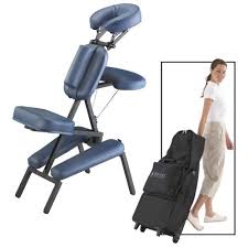 Featuring top of the line, full body reclining massaging chairs. Master Massage Professional Portable Massage Chair W Wheel Bag 46449