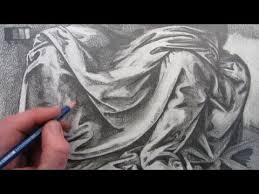 Marker pens tend to be permanent and most will work on any surface. How To Draw Fabric Folds Drawing Based On Leonardo Da Vinci Youtube